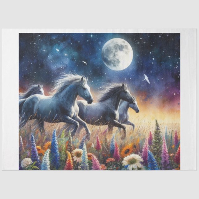 Papel De Seda Corrida Noturna (Frente )