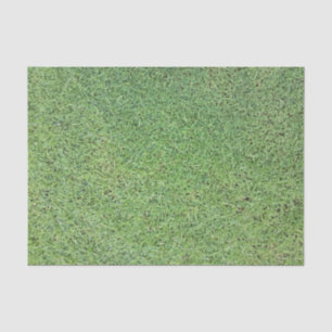 Papel De Seda Corte o gramado da grama