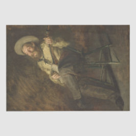 Papel De Seda Country Man the Playing Banjo and Singing