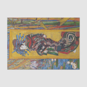 Papel De Seda Courtesan por Vincent Willem Van Gogh, pintando
