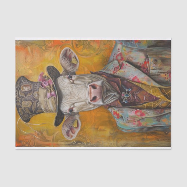 Papel De Seda Cow Mania9 (Frente )