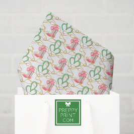 Papel De Seda Cowboy Boots do Cowboy do País de Água