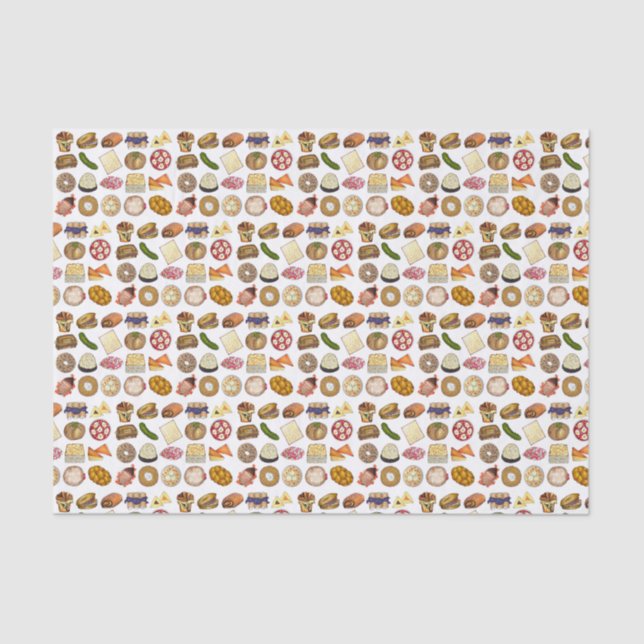 Papel De Seda Cozinhar Judaico Feriado de Cuisine Janta Comida I (Frente )