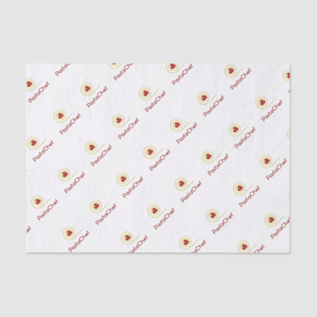 Papel De Seda Cozinheiro chefe da massa (Frente )