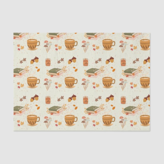 Papel De Seda Cozy Fall (Frente )