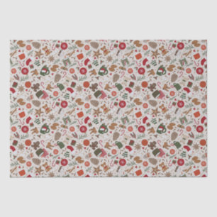 Papel De Seda Cozy Natal & Spice