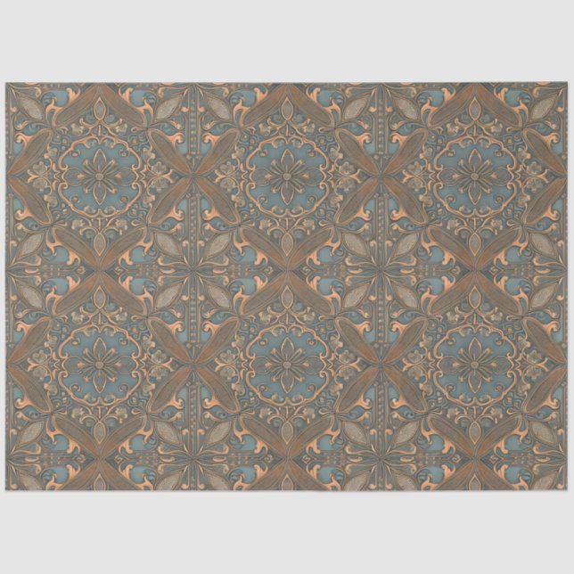 Papel De Seda Cozy old pattern (Frente )