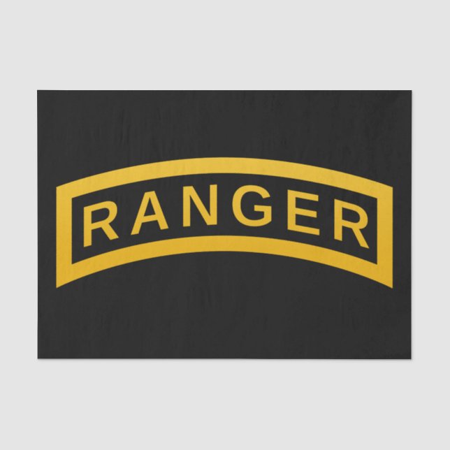 Papel De Seda Crachá de Ranger (Frente )