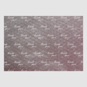Papel De Seda Cranberry Gradible Wrap Revendedor Obrigado