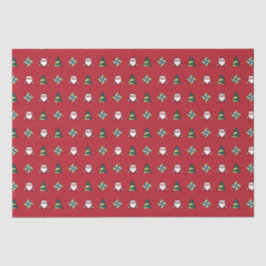 Papel De Seda Cranberry Origami Christmas