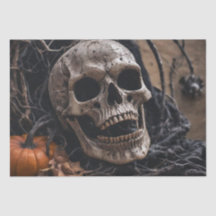 Crânios e Feitiços de Halloween