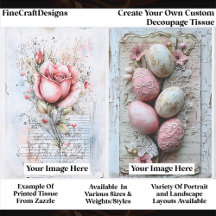 Create Your Own Custom 2 Photo Portrait Decoupage