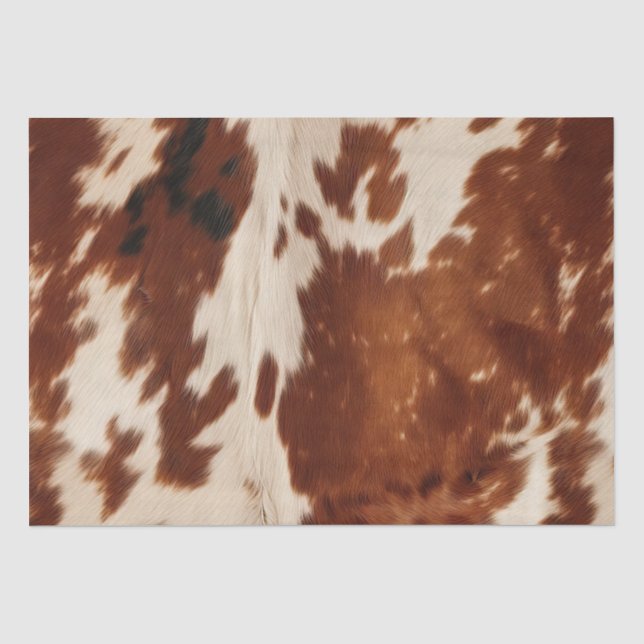 Papel De Seda Creme Castanho-negro (Frente )