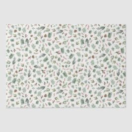 Papel De Seda Creme natural Natal