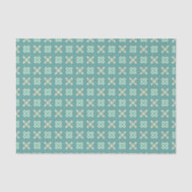Creme Turquoise Ocidental Disumível Aqua Geo