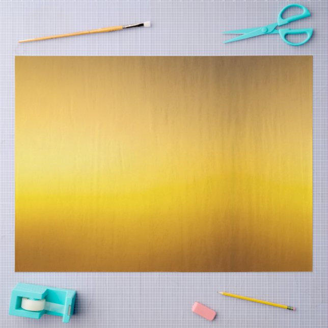Papel De Seda Crepúsculo de Ouro (Arte )