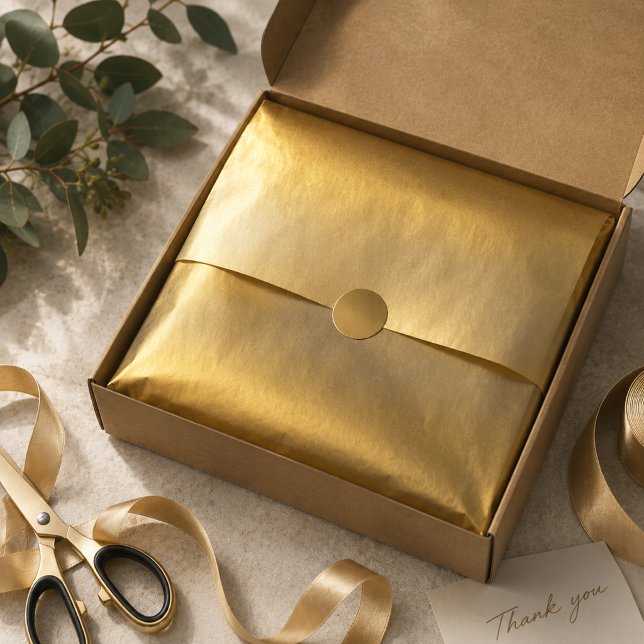 Papel De Seda Crepúsculo de Ouro (Criador carregado)