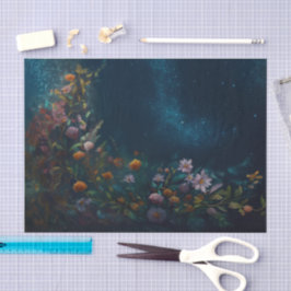 Papel De Seda Crepúsculo Misterioso, Companheira Floral da Marip