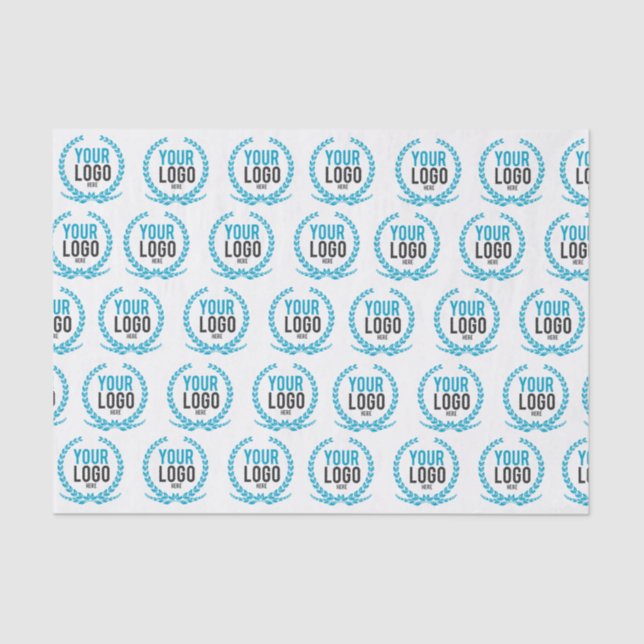 Papel De Seda Criar um logotipo feito sob encomenda (Frente )