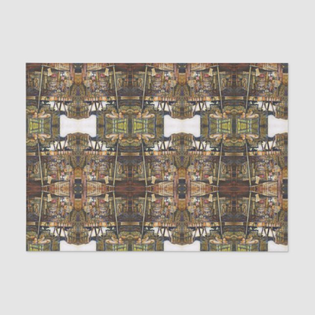 Papel De Seda Criatividade vislumbra tudo mais brilho (Frente )