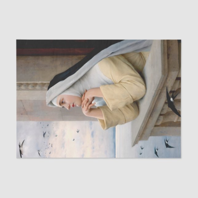 Papel De Seda Criaturas de Deus de Eugene Blaas, Arte (Frente )