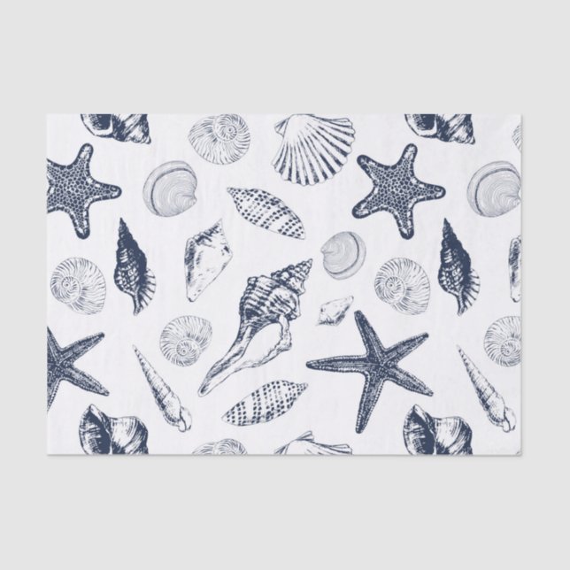 Papel De Seda Criaturas subaquáticas (Frente )