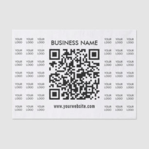 Papel De Seda Crie instantaneamente o código QR e o padrão de lo