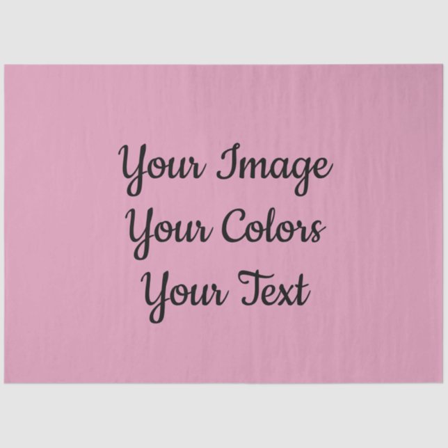 Papel De Seda Crie o Seu Próprio (Frente )