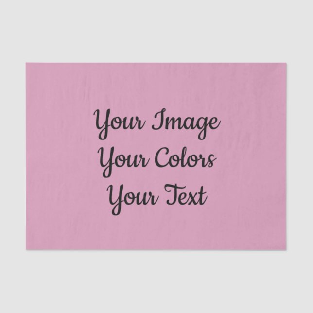 Papel De Seda Crie o Seu Próprio (Frente )