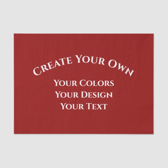 Papel De Seda Crie seu (Frente )