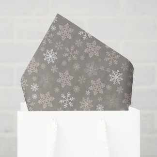 Papel De Seda Crie Seus Próprios Flocos de Neve Clássicos