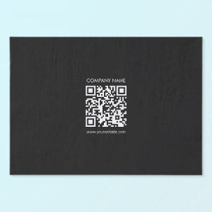 Papel De Seda Crie um código QR instantaneamente Design simples 