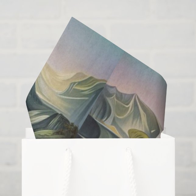 Papel De Seda Crie um rosto engraçado personalizado (Sacola de presentes)