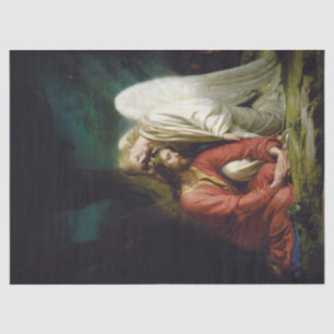 Papel De Seda Cristo de Gethsemane por Carl Bloch