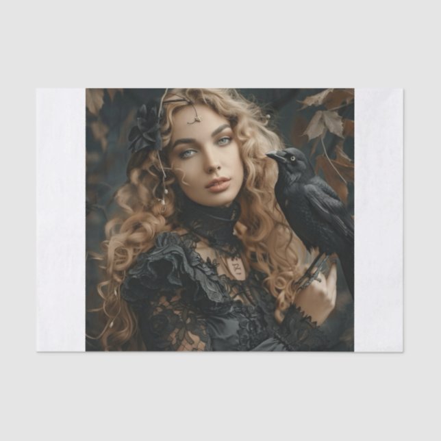 Papel De Seda Crow Lyfe2 (Frente )