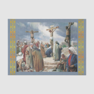 Papel De Seda Crucificação de Carl Bloch
