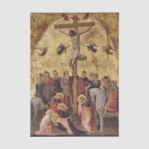 Papel De Seda Crucificação de Jesus por Fra Angélico