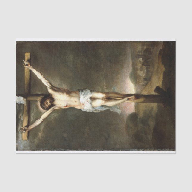 Papel De Seda Crucifixion, Bartolomé Estebán Murillo (Frente )