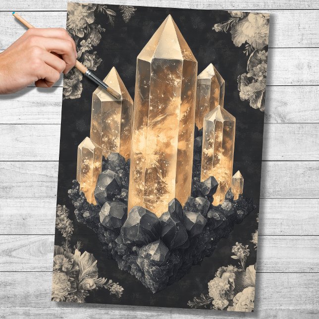 Papel De Seda Crystals 3 Decoupage Paper (Criador carregado)