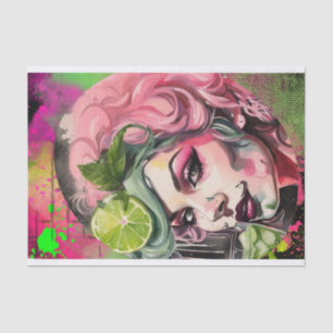 Papel De Seda Cuecas Cocktail - Desmontagem do Grafite Mojito Ro