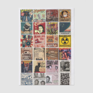 Papel De Seda Cultura Pop Retro
