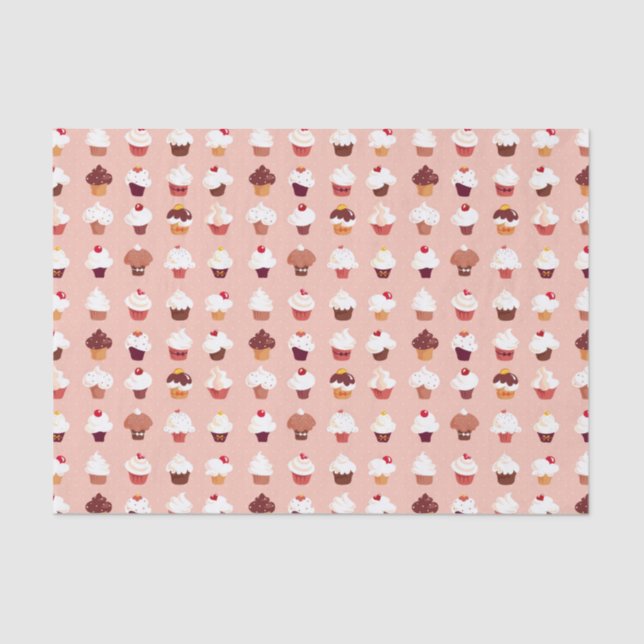 Papel De Seda Cupcakes (Frente )
