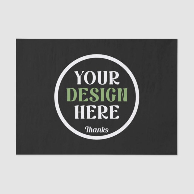 Papel De Seda custom, unique, sleek & minimalist (Frente )