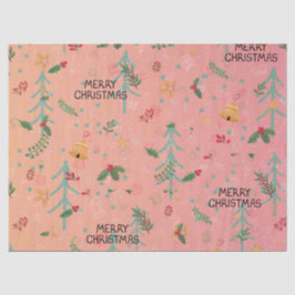 Papel De Seda Cute Christmas