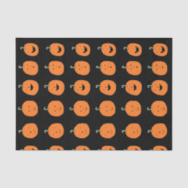 Papel De Seda Cute Halloween Pumpkins