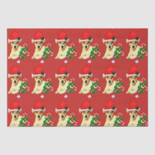 Papel De Seda Cute Jack Russell Terrier Natal
