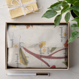 Papel De Seda Cute Pumpkin