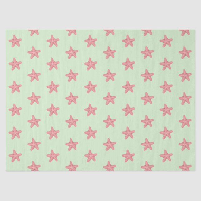 Papel De Seda  Cute starfish  (Frente )