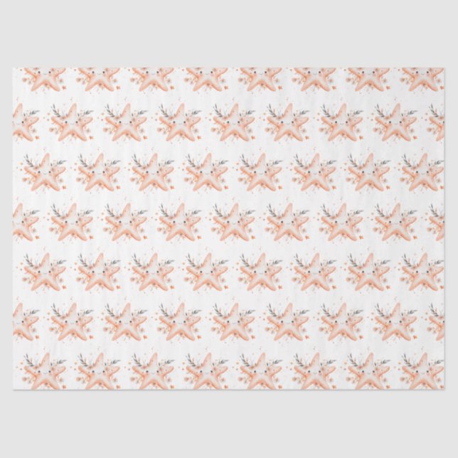 Papel De Seda Cute Starfish (Frente )