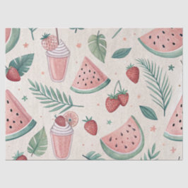 Papel De Seda Cute Summery Tissue Paper